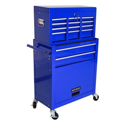 High Capacity Rolling Tool Chest With Wheels And Drawers, Storage Cabinet