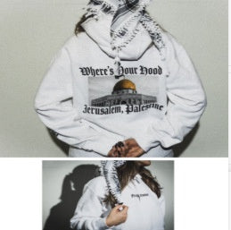 Unisex Hooded Sweatshirt With DrawstringVersatile And Comfortable