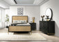 Arini 4-piece Queen Bedroom Set Black and Natural