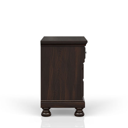 Nightstand Two Storage Drawers