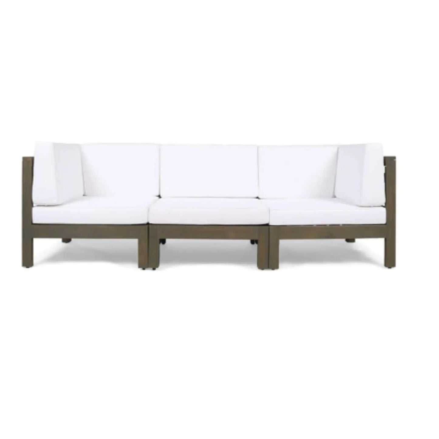 Oana 3 Piece Sofa Set With Water Resistant Cushions