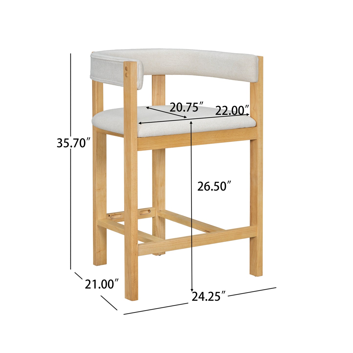 Counter Stool Set of 2