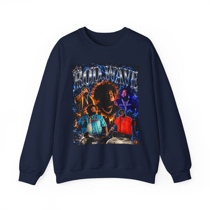 “Rod Wave” Blue Crewneck Sweatshirt
