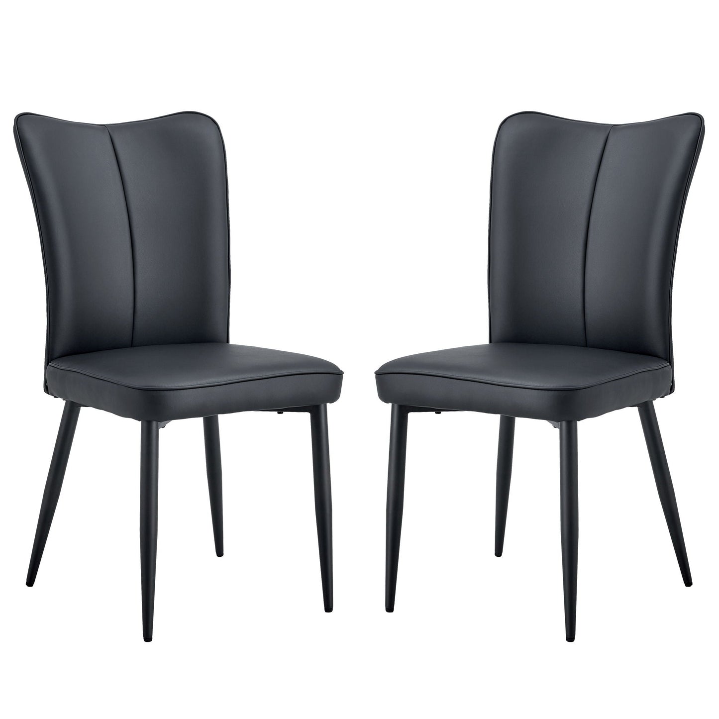 Minimalist Style Minimalist Dining Chairs With Metal Legs