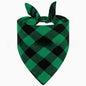 Wan Christmas Pet Triangle Plaid