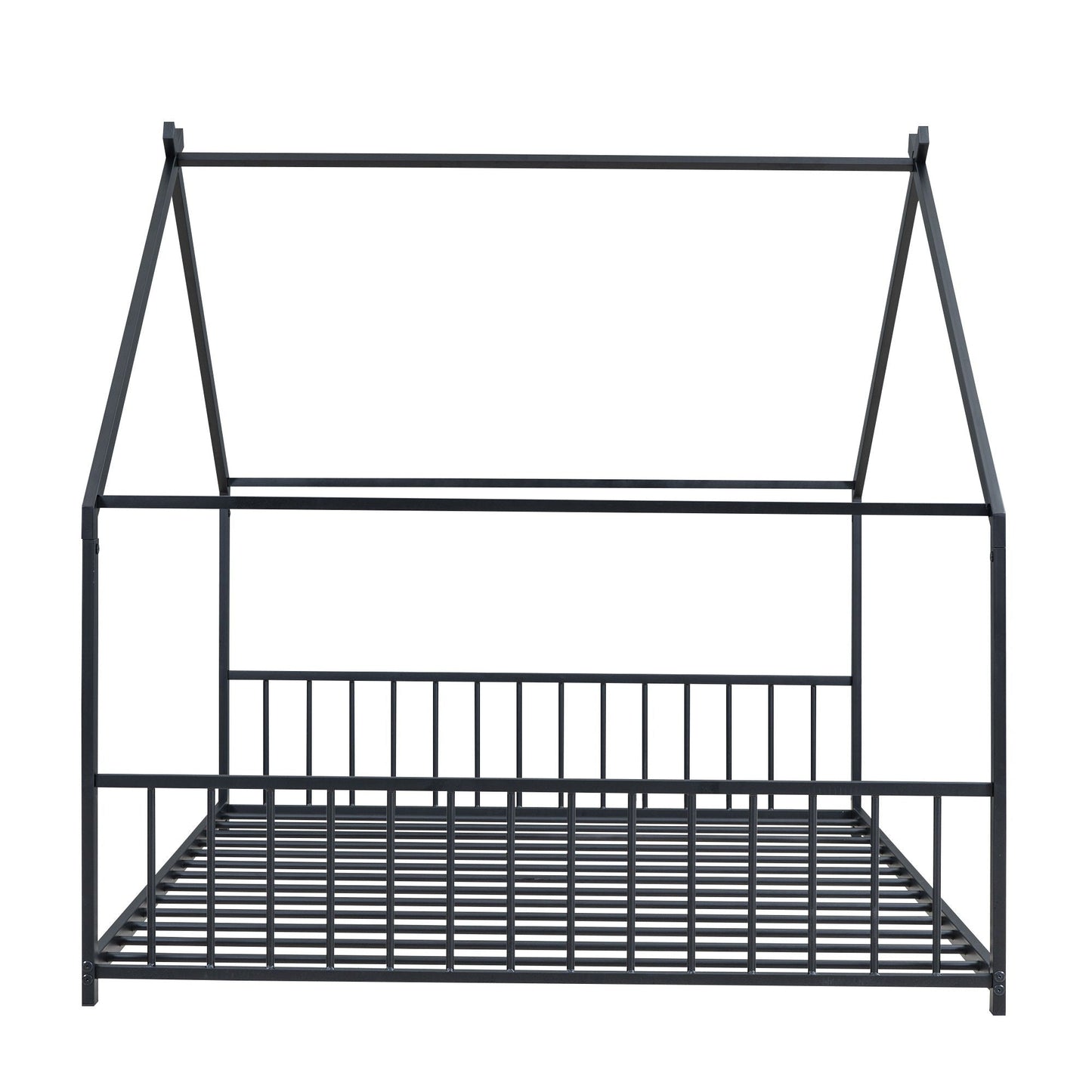 Metal House Bed