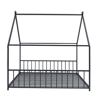 Metal House Bed