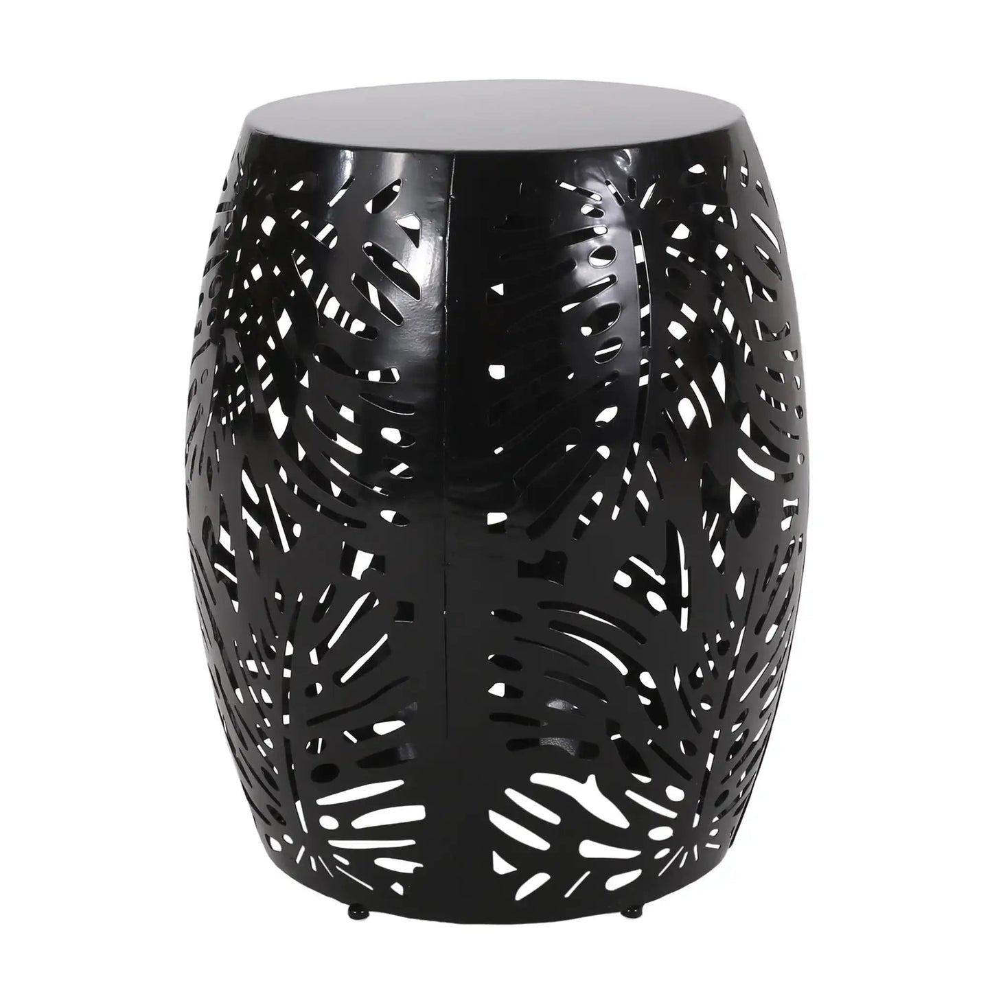 Modern Design Metal End Table, Large