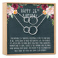 26th Birthday Necklace, Multiple Styles