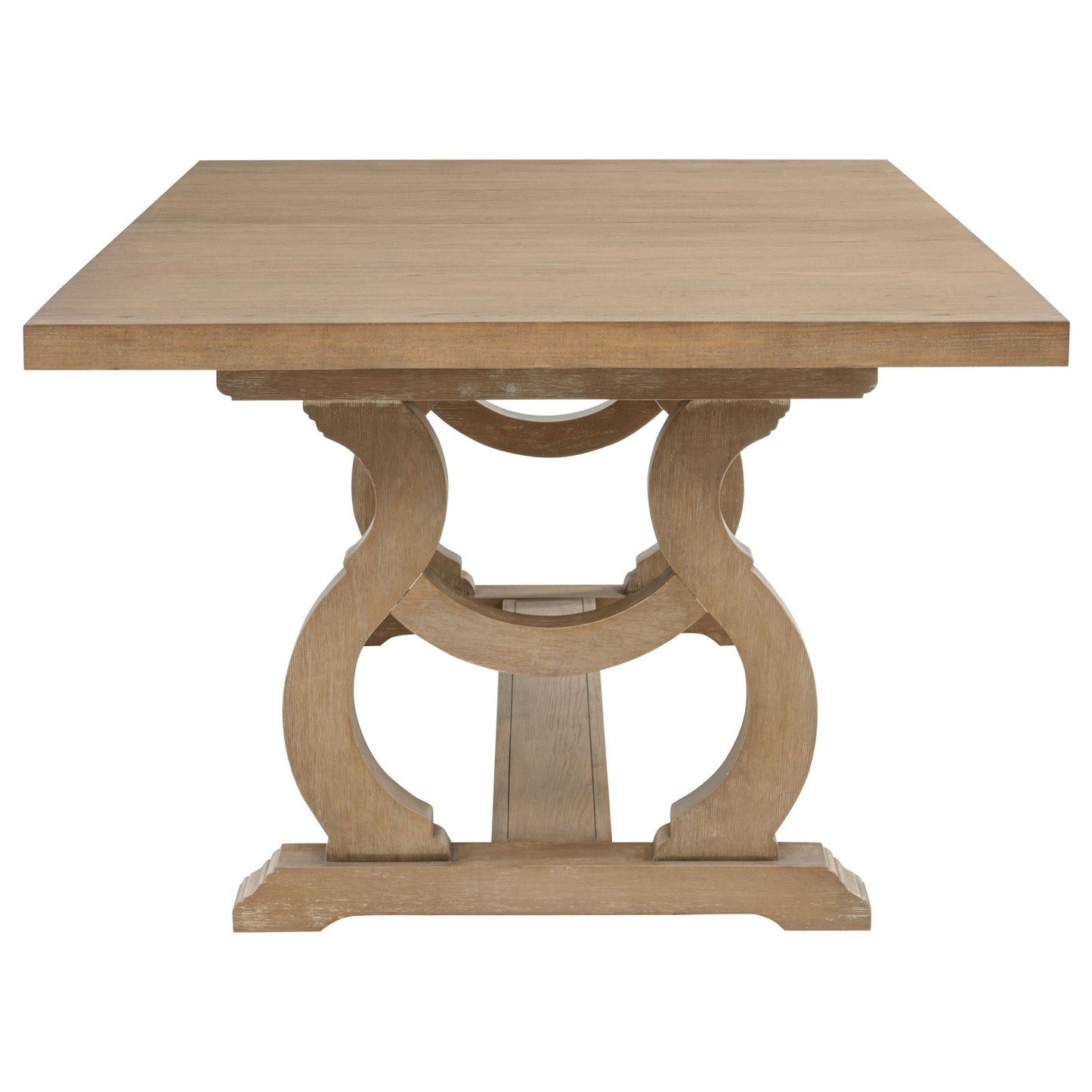 Fremont - Trestle Rectangular Dining Table With Removable Leaf