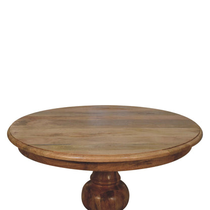 Solid Wood Round Turned Dining Table