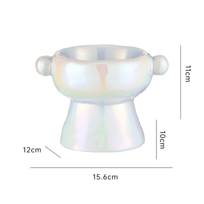 Ceramic Protection Cervical Vertebra Cat Food Basin Anti-tumble
