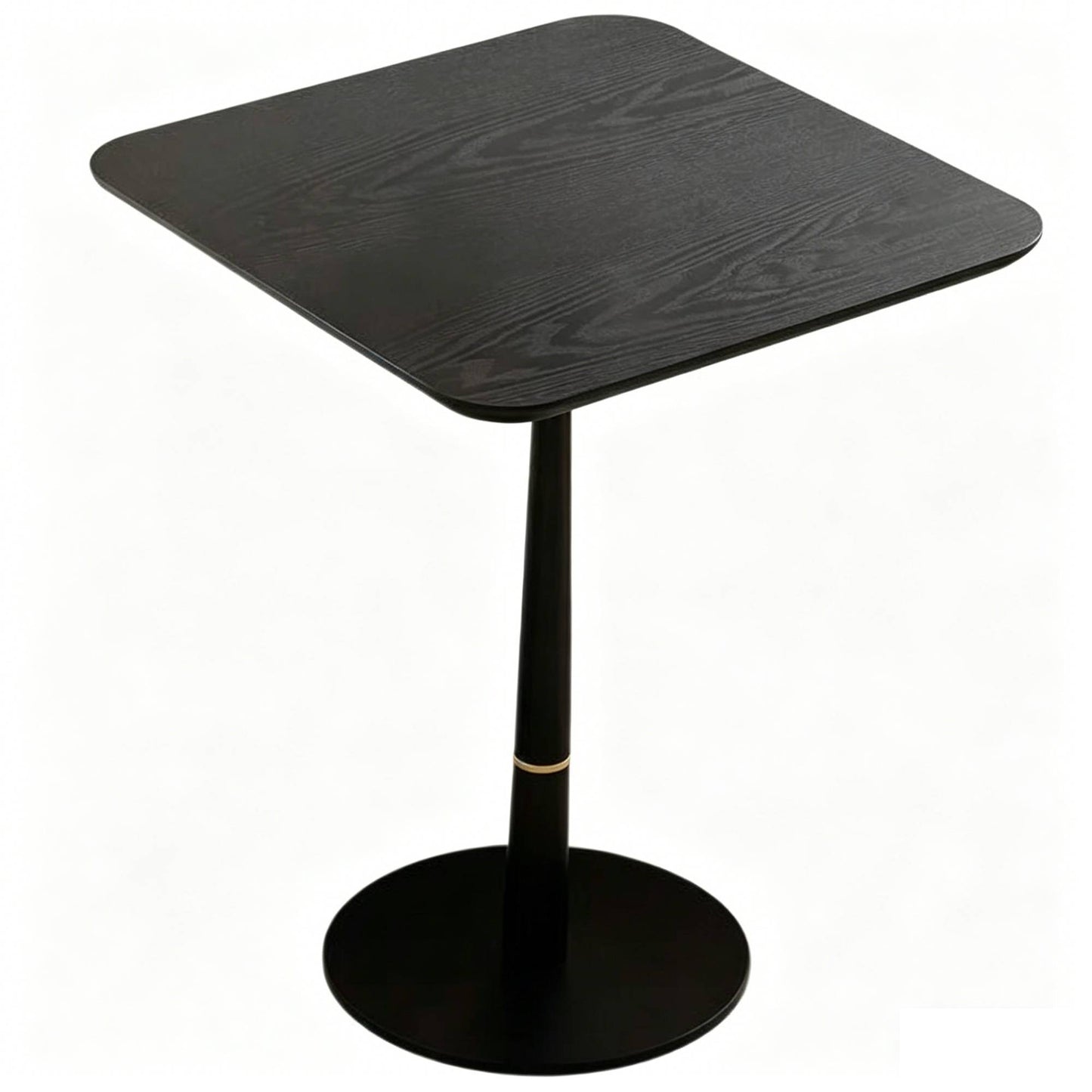 Modern Square Coffee Table And Computer Desk - Black / Gold