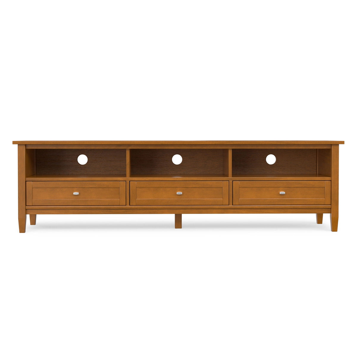 Warm Shaker - Handcrafted Low TV Media Stand