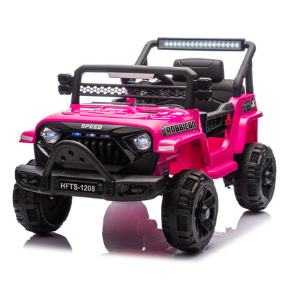 12V Kids Ride-On Electric Truck Car with Parental Control