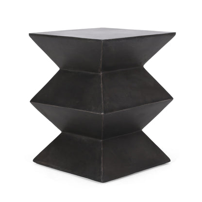 Outdoor Lightweight Concrete Side Table