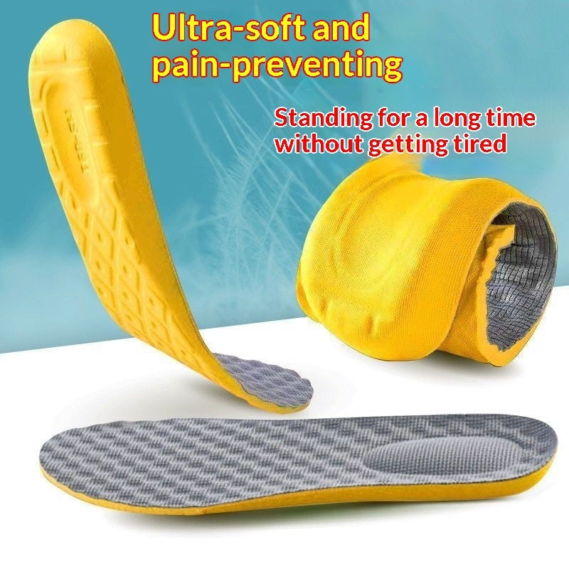 Shock-absorbing Athletic Insoles