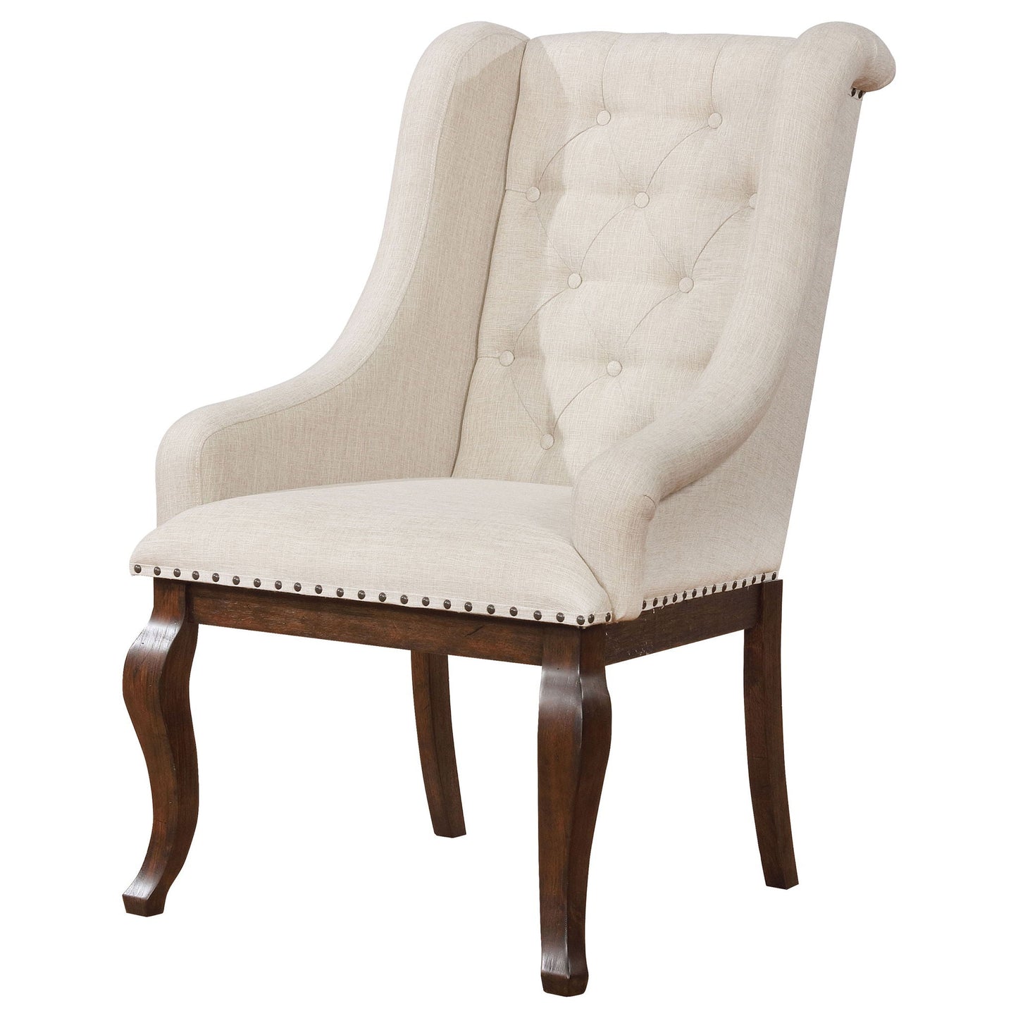 Atwell - Upholstered Arm Chair (Set of 2) - Rustic