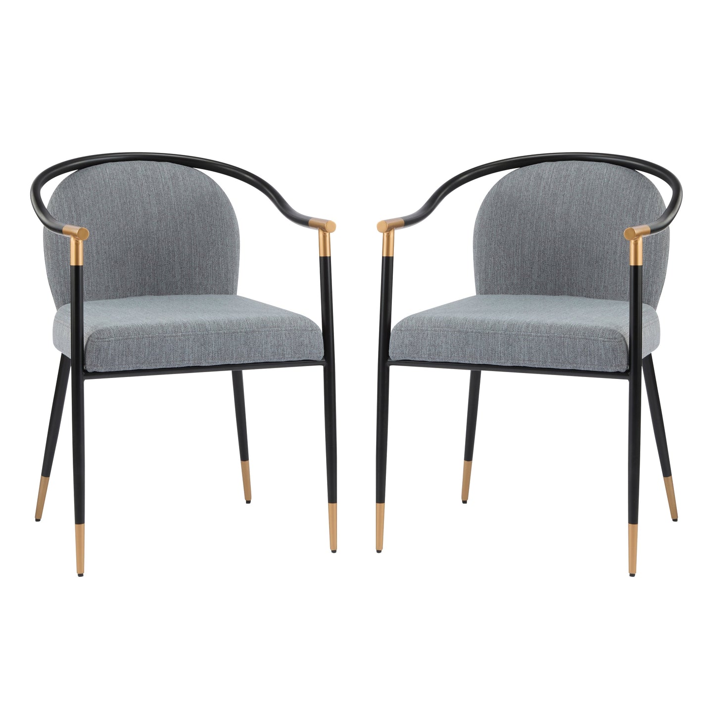 Modern Upholstered Dining Chair (Set of 2)