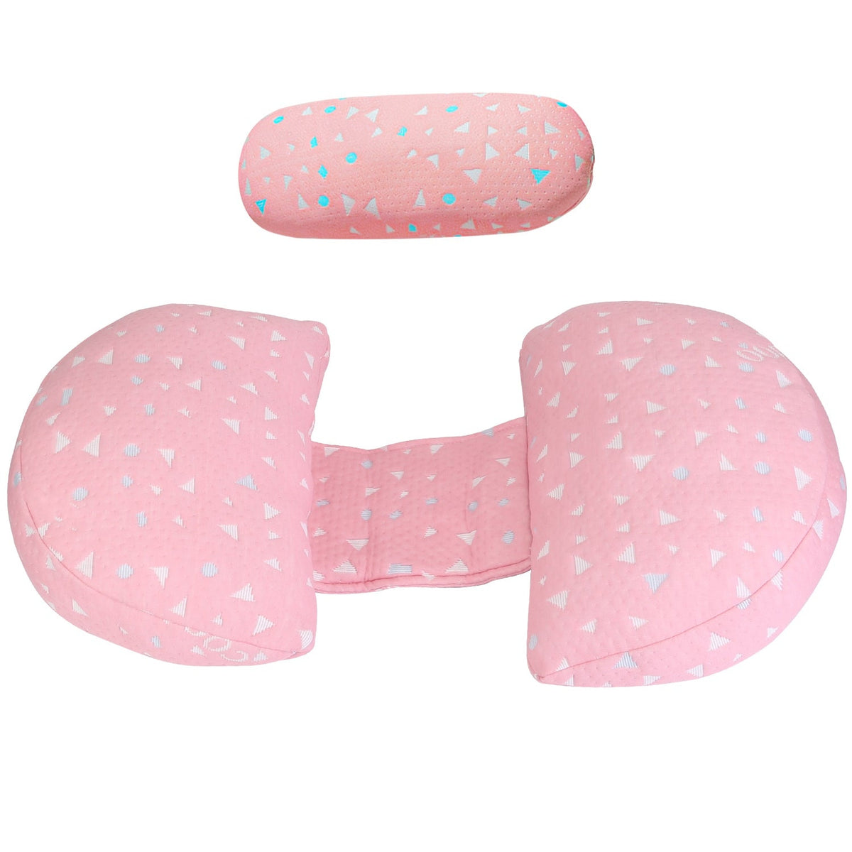Pregnancy Pillows Adjustable Support Maternity PillowÊSoft Side Sleeper Pregnancy Pillows Wedge Pillow with Detachable Pillow Cover