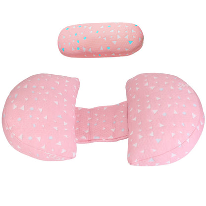 Pregnancy Pillows Adjustable Support Maternity PillowÊSoft Side Sleeper Pregnancy Pillows Wedge Pillow with Detachable Pillow Cover