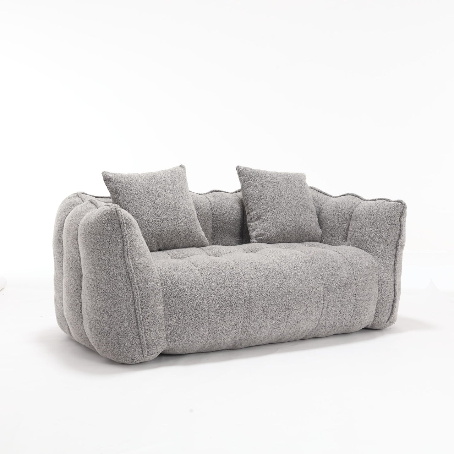Cozy Beanbag Chair With High Resilience Foam Core For 2