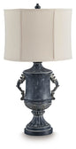 Morvanford - Poly Table Lamp - Antique Black