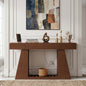 60 Inch Narrow Console Table with Built-in Power Outlet