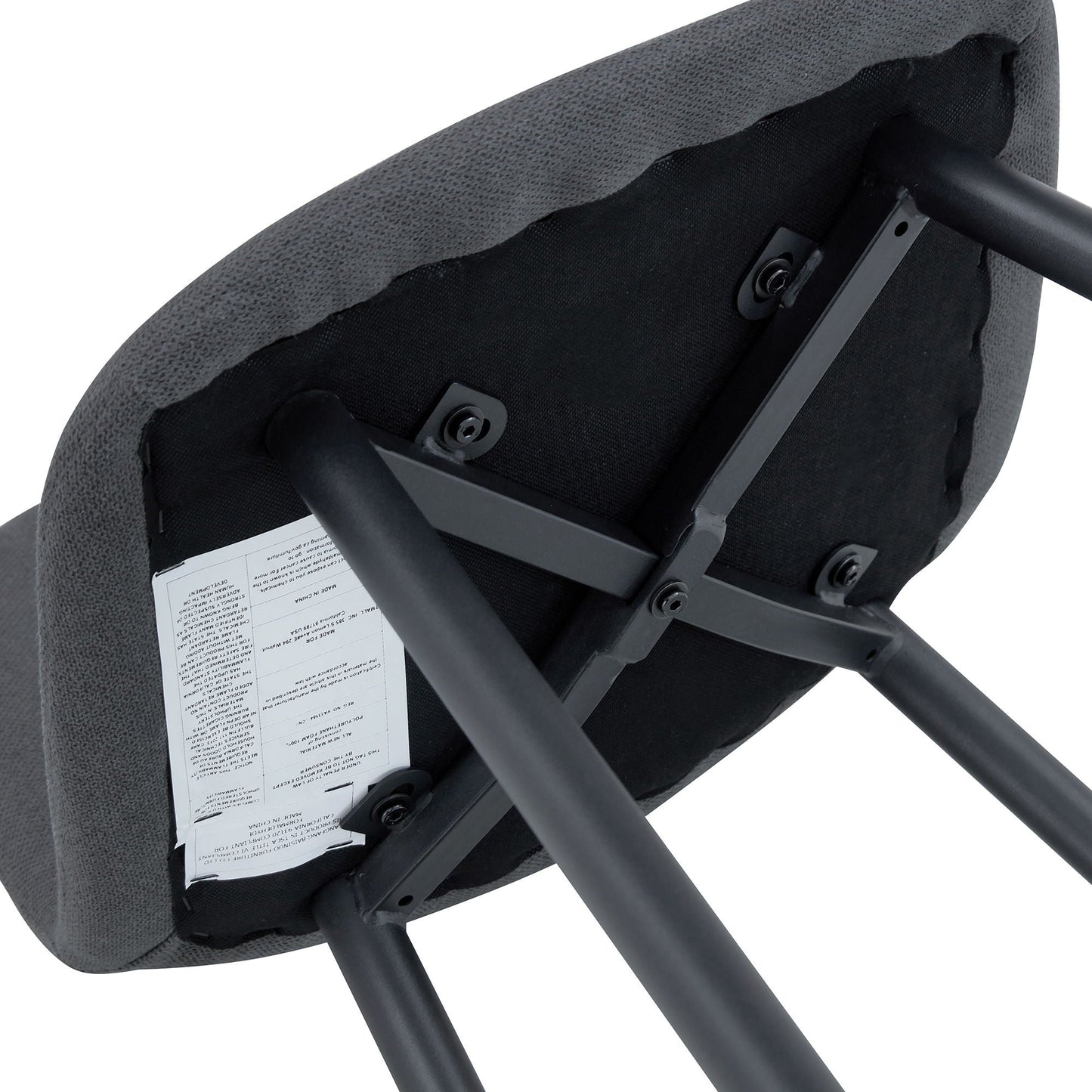 Modern Bar Chair Rounded Backrest (Set of 2)