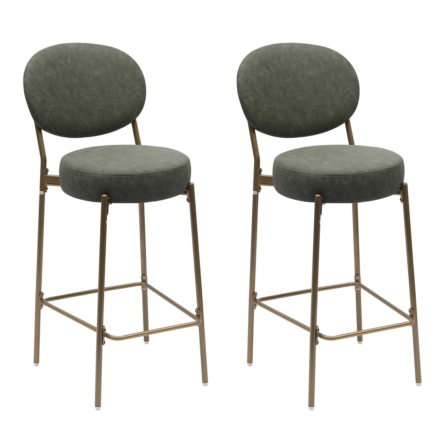 29'' H Upholstered Bar Stools Set of 2