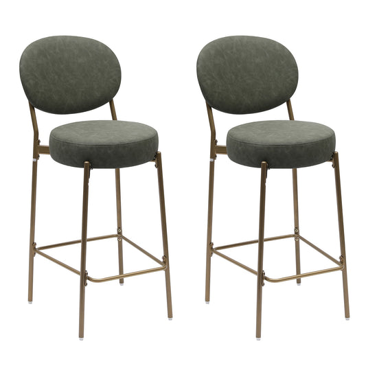 29'' H Upholstered Bar Stools Set of 2