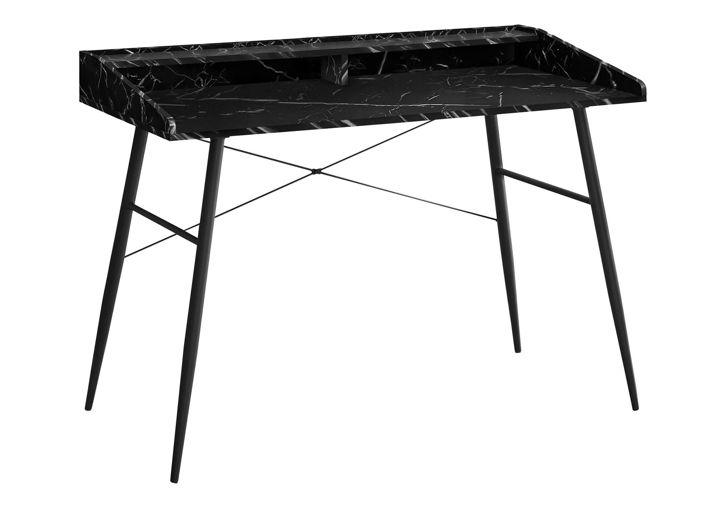 Computer Desk For Home Office With Laptop Storage Shelves