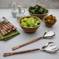 Celia Salad Serving  2 Pc. Set