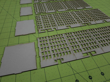 6mm Tall City Buildings (Matboard) - 285CSS055