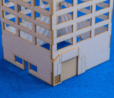 6mm Modern / Future City Building - 285CSS073