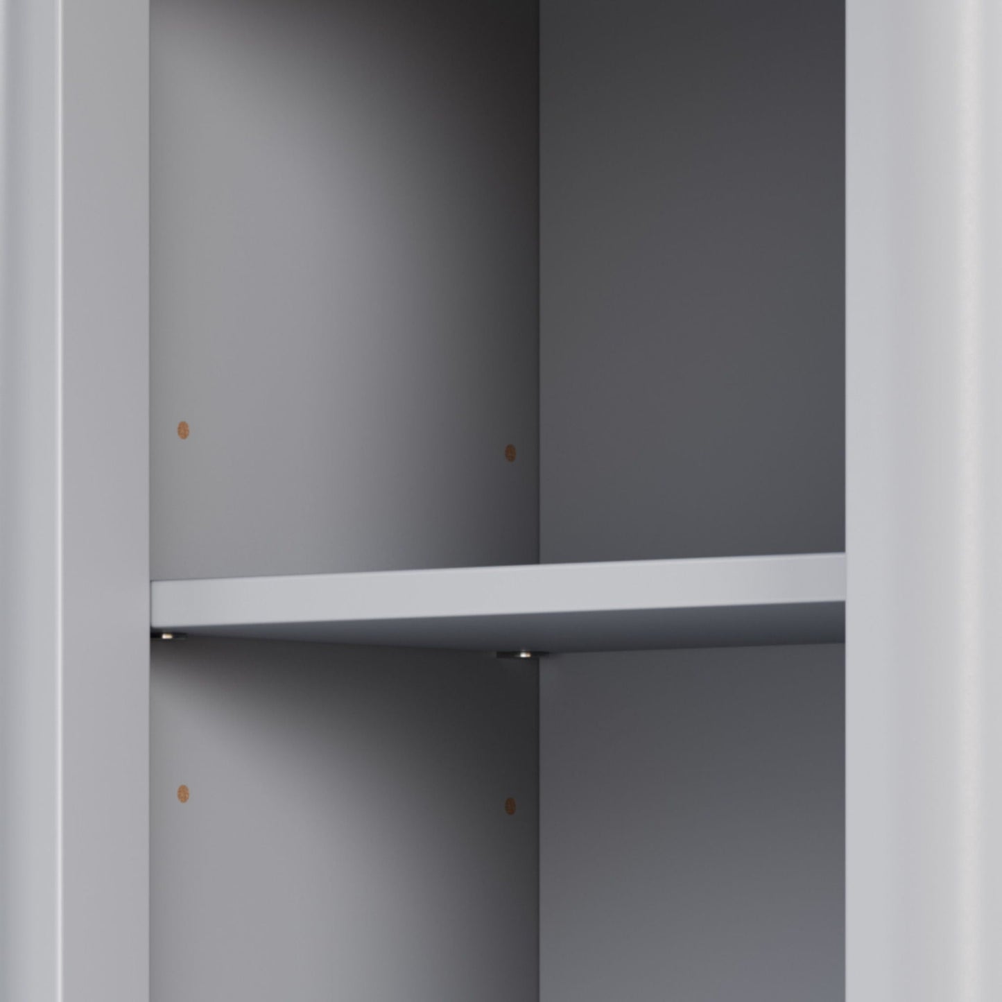 Tall Bathroom Storage Cabinet With Adjustable Shelves And 1 Drawer & Door