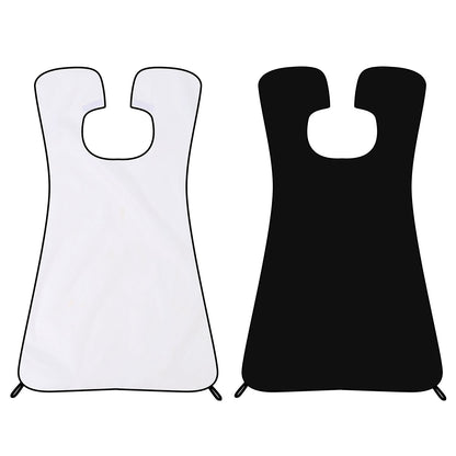 Beard Catcher Cape – Shaving Bib with Suction Cups