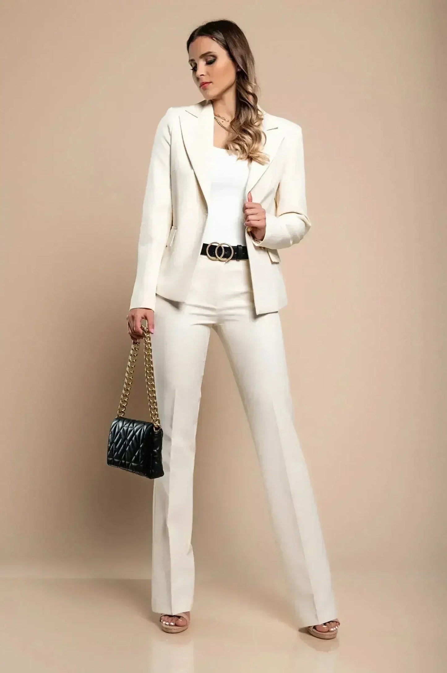 Beige Classic Blazer - Italian Made | Code 4704BLAZER
