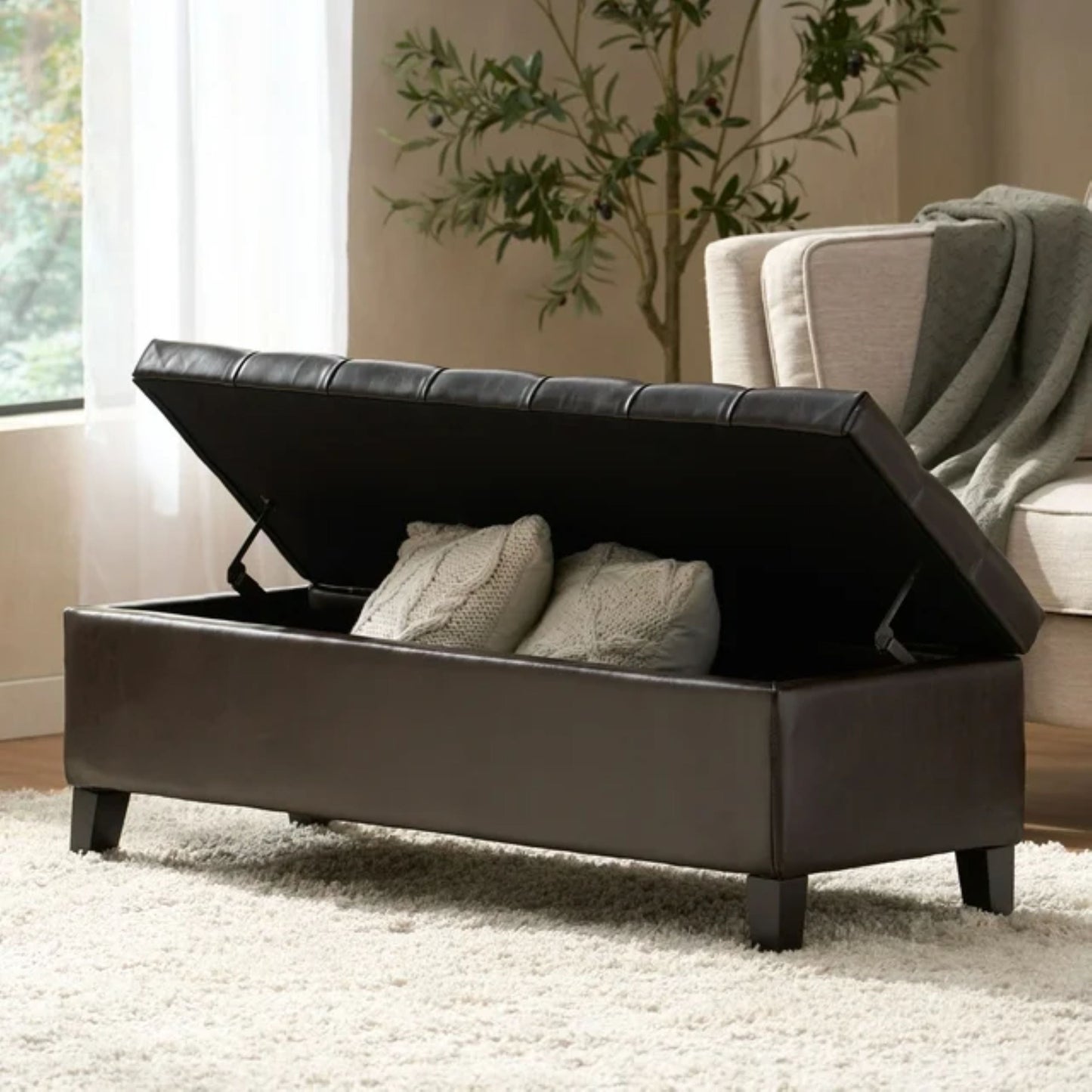 Ottoman Bench with Storage