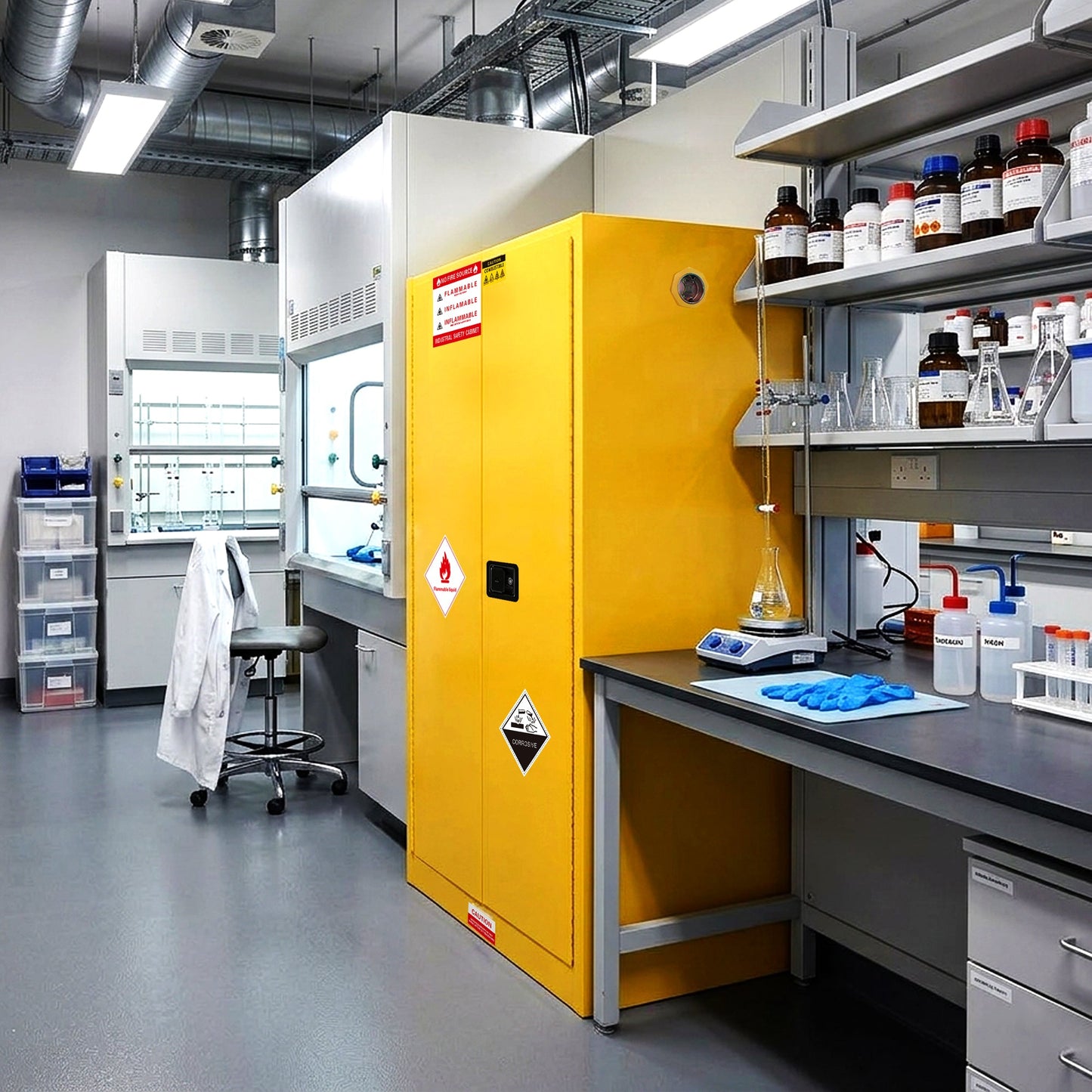 45 Gal Flammable Safety Cabinet