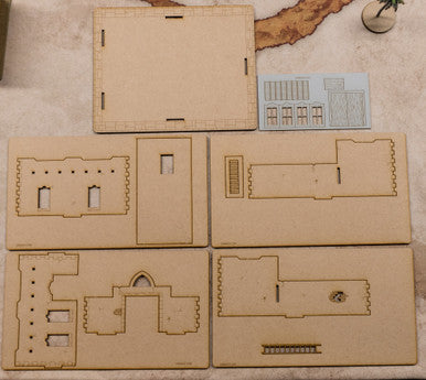 28mm Middle Eastern Building - 28MMDF098