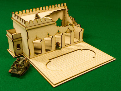 28mm Ruined Temple (MDF) - 28MMDF160-BA2