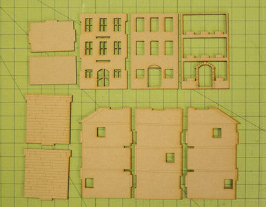 28mm European Building - 28MMDF513