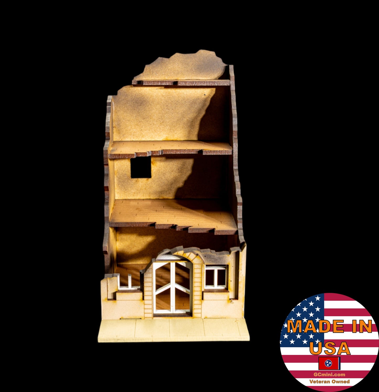 28mm European Building - 28MPNT516 (Painted and Assembled)