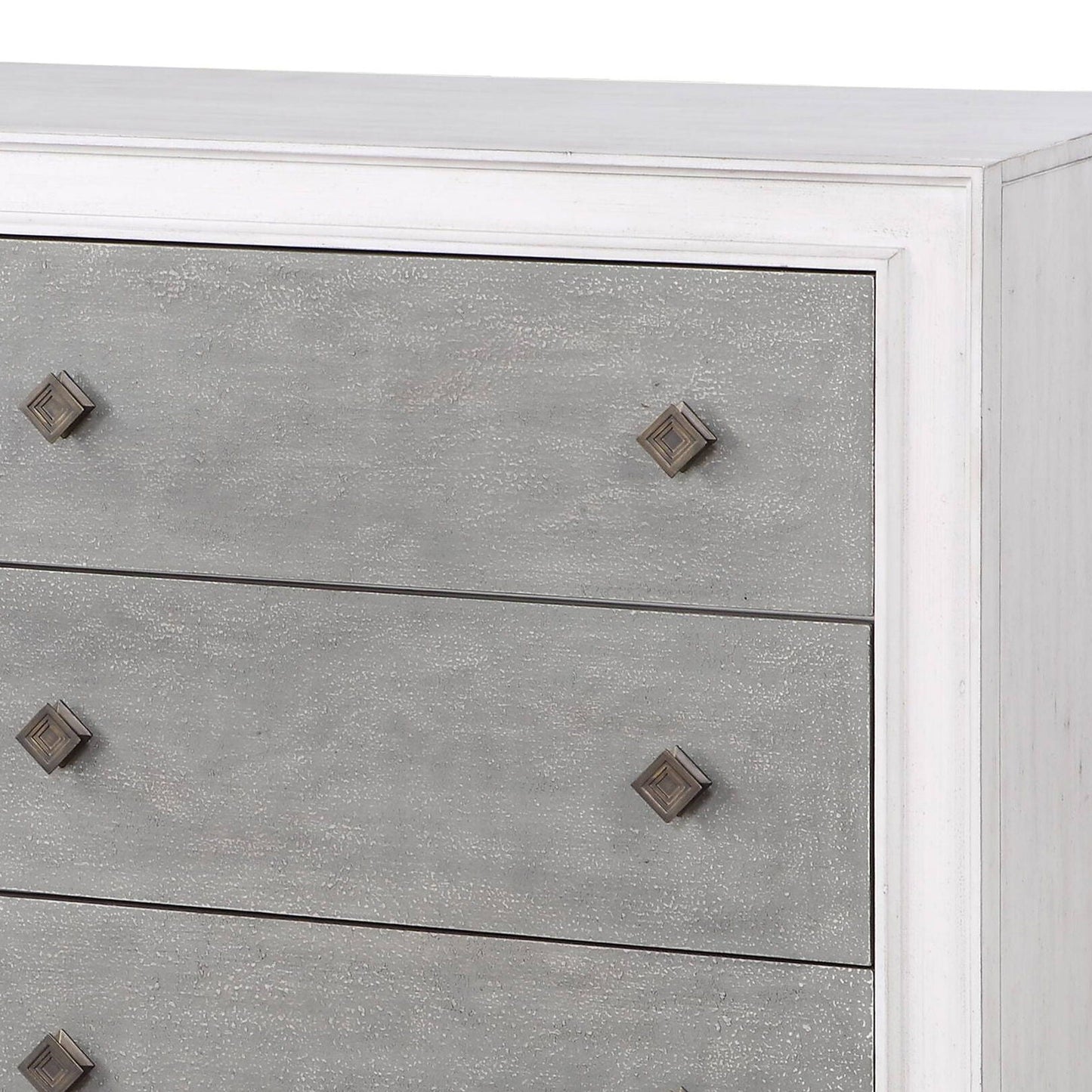 Katia Weathered Dresser - White
