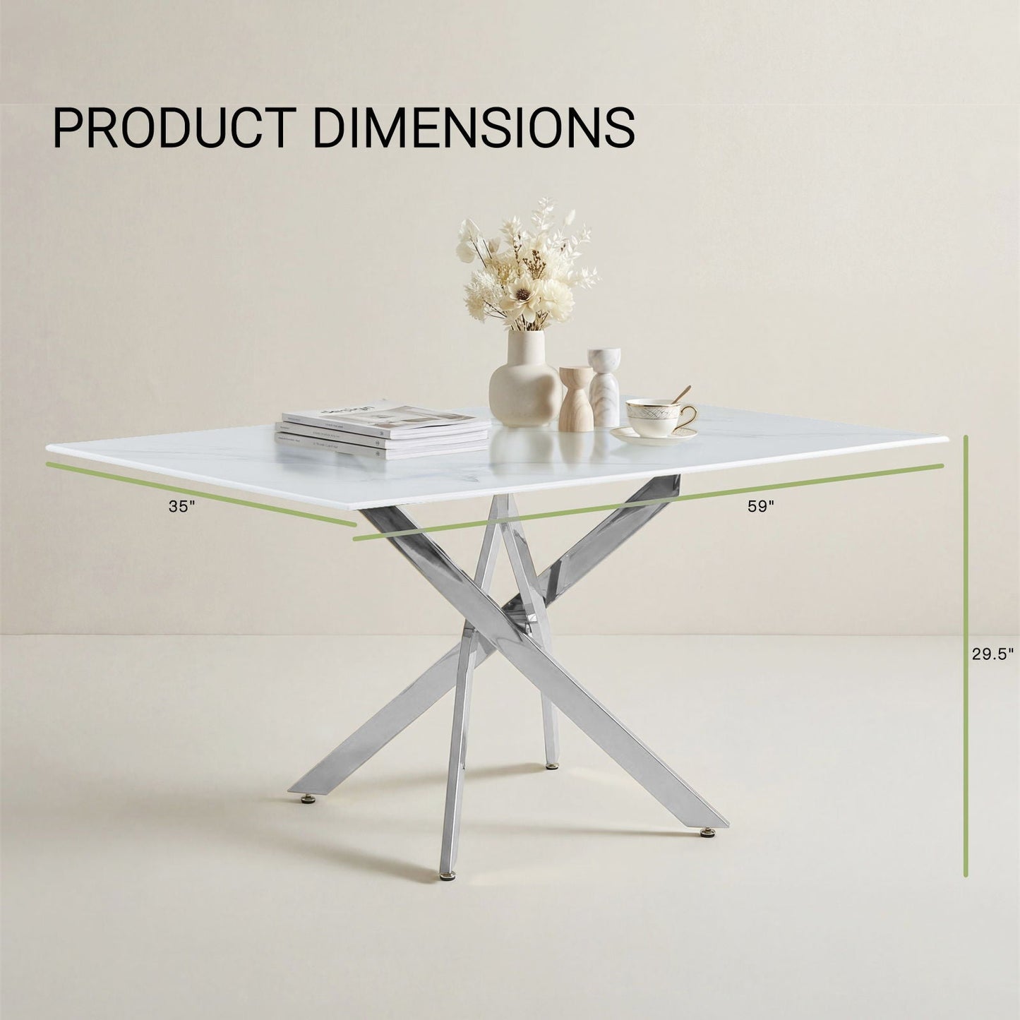 Modern Rectangular Table For Dining Room