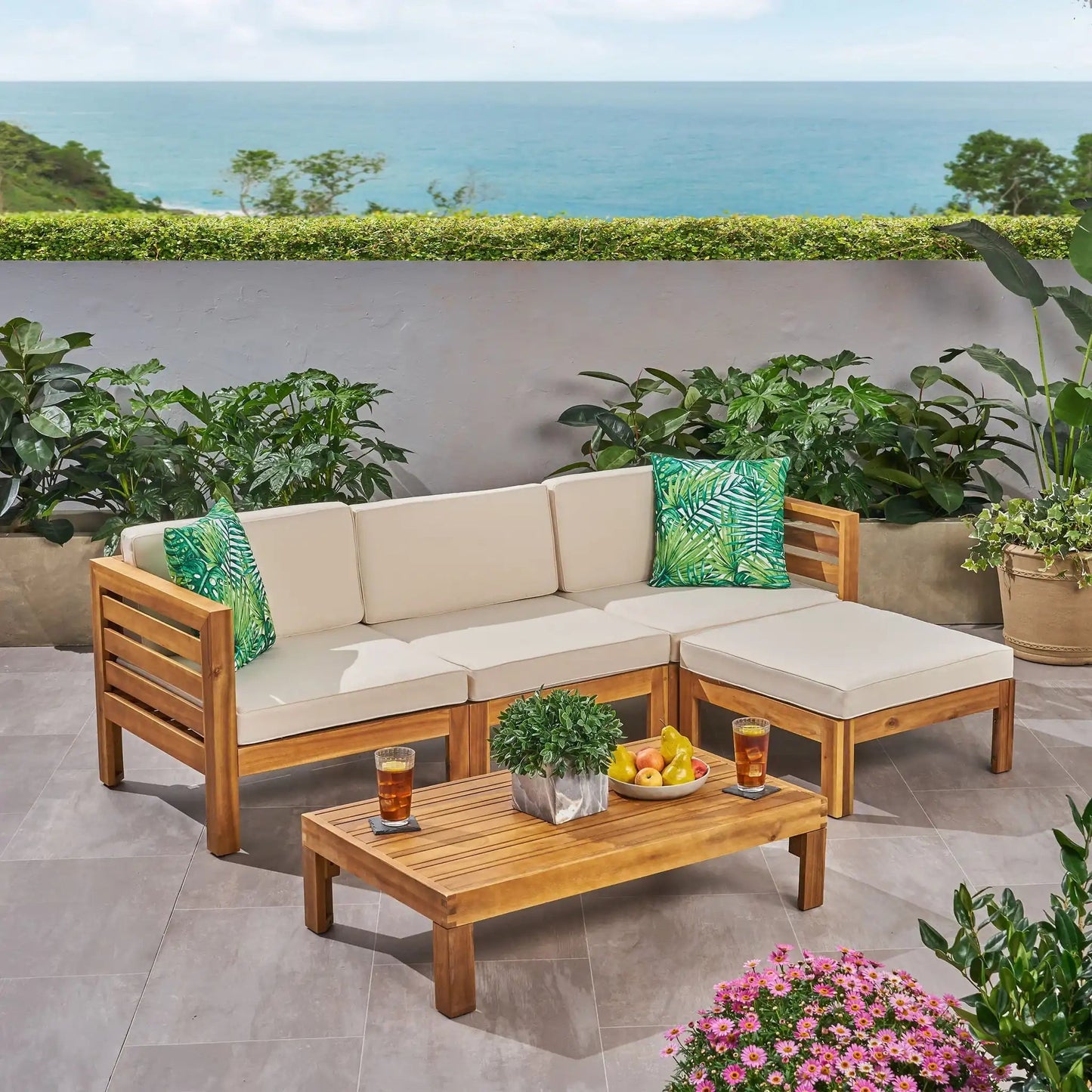 Cambridge L Shape Sofa Set