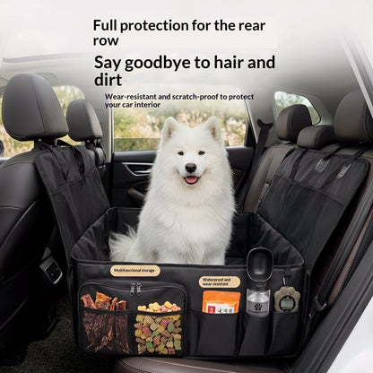 Pet Car Seat Cover Waterproof Multifunctional Car Pet Mat Dog Mat Comfortable Breathable Pet Supplies