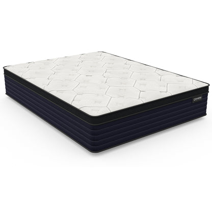 Diamond Cleo Cool Copper Memory Foam Hybrid Mattress - Twin Firm