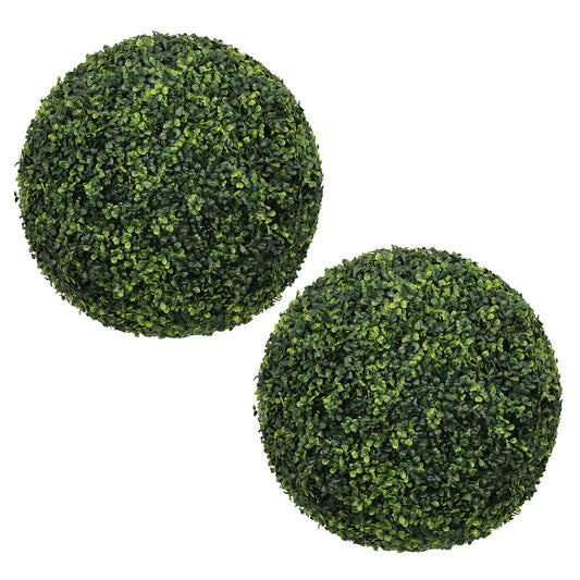 18.5In Dark Artificial Topiary Balls